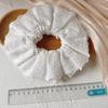 Diadema Transfronteriza, Diadema Grande de Encaje, Industria Pesada, Encaje de Cuatro Capas, Hermoso Accesorio para el Cabello Romántico Francés Hueco de Intestino Grande