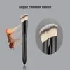 Nuevo Diseño de Pincel Angulado Pincel para Contorno y Rubor Pincel para Polvo Suelto Pincel Fijador de Maquillaje Cerdas de Fibra Sintética