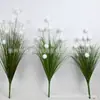 Bolas de Hierba de Caña Artificial para Decoración de Interiores del Hogar, Exhibición en el Suelo, Decoración Suave, Estilo Nórdico Plantas Verdes Artificiales Accesorios Florales