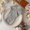 Calcetines de Barco para Mujer Primavera y Verano Calcetines de Algodón Bordados de Cachorro Calcetines de Malla Absorbentes del Sudor y Desodorantes Calcetines Clásicos Versátiles para Mujer Venta al por Mayor