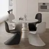 Cadeira de Jantar Moderna Nórdica para Uso Doméstico, Cadeira Minimalista para Discussões, Cadeira Tendência com Encosto de Plástico, Cadeira Pan Dong, Banqueta de Maquiagem