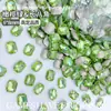 6*8mm Largo Octagonal Joyería para Uñas Celebridad de Internet Punta Inferior Diamante Súper Brillante Diamante para Uñas Forma Especial Decoración de Cristal K9 Venta al por Mayor