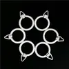 Anillo de cortina, anillo colgante, gancho, accesorios, Daquan, riel silencioso, barra romana, anillo, cortina, cortina de ducha, anillo colgante, hebilla de anillo