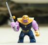 Superhéroe Hombre Grande Bloques Anti-Hulk Recarga Bat Fu Belleza Feroz Iron Man Juguete Producto de Ensamblaje
