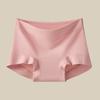 Novas cuecas boxer femininas de algodão para o quadril, cintura média, antibacterianas, sem costura, tamanho estendido plus size, calcinhas respiráveis para meninas gordinhas