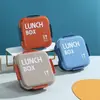 Juego de lonchera y vaso de agua de PP de grado alimenticio, lonchera sellada para estudiantes, lonchera apta para microondas para trabajadores de oficina con cubiertos