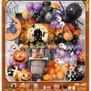 Feliz Halloween Set de Globos de Halloween en Español Suministros para Decoración de Fiestas Amazon Transfronterizo