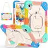 Aplicable Transfronterizo 2025 Lenovo Xiaoxin Pad11 Funda Protectora para Tableta M11 Bolso de Silicona Soporte Giratorio Carcasa Anticaídas