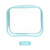 Bolsa Cosmética de PVC, Bolsa de Almacenamiento de Aspecto Elegante, Bolsa Especial Impermeable de Gran Capacidad para Viaje, Neceser Transparente al por Mayor