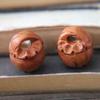 Padrão de Dragão Renda de Caroço de Pêssego Pingente Berço Pulseira Acessórios Pêssego Selvagem Hu Artesanato de Escultura DIY