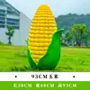 Esculturas de Frutas e Vegetais de Simulação para Exterior Fibra de Vidro Jardim Gramado Paisagem Modelos de Repolho Milho Pimenta Ornamentos Grandes