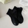 Calcetines de ángulo recto de 90 grados para mujer, calcetines de algodón de color liso, primavera/verano, otoño, de caña baja, deportivos, desodorantes, calcetines cortos, calcetines blancos para estudiantes