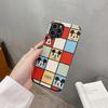 Funda de Mickey a cuadros para iPhone 13/14 Promax Apple 12/11 con dibujos animados xr todo incluido xs suave 7P