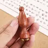 Bastão de Massagem para Olhos de Lótus de Latão Cravejado de Diamantes com Corda, Pingente de Ferramenta para Skincare, Pequeno Presente, Atacado de Fábrica