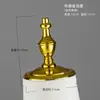 Cubierta de Cabeza Modelo Oro Plata Madera Sólida Cubierta Plana Accesorios Metálicos Tienda de Ropa para Adultos Hombres y Mujeres Cubierta de Cabeza Corona de Madera Sólida