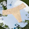Nuevo encaje de comercio exterior con empalme, tanga sexy, talla europea, cómodo, transpirable, fabricante de lencería para mujer, al por mayor, tangas