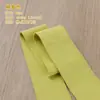 Cuello de Borde Elástico Acanalado Tejido de Punto Empalmado de una Sola Capa con Puños Extensos de Polo con Hilo Cuello Plano de Máquina