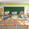 Decoración de Aula de Jardín de Infantes y Escuela Primaria de la Temporada de Apertura 2025 Decoración de Ceremonia de Apertura Decoración de Escena Set de Mesa Portátil