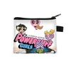 2026 As Meninas Superpoderosas Carteira de Moedas Ultra-Leve com Zíper para Meninas Porta-Cartões Mini Estojo para Fones de Ouvido Cartoon Venda por Atacado Quente Transfronteiriço
