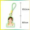 Chaveiro Dopamina Liang Jingru Suporte para Fã Pingente de Bolsa Pingente de Mochila Mercadoria de Celebridade Personalizável com Sua Imagem