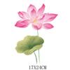 Hermosa Flor Estampado Floral Patrón Transferencia de Calor Camiseta Bolsa Transferencia de Calor Lavable Accesorios de Ropa Tinta Blanca Transferencia de Calor