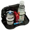 Bandeja de mesa para comer para coche, bandeja de comedor multifuncional para respaldo del asiento trasero, estante plegable para bandeja de coche, estante de almacenamiento