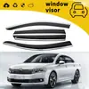 Adequado para 12 Citroen C4 AIRCROSS protetor de chuva para porta de carro sobrancelha de chuva para janela decoração de modificação de protetor de chuva