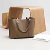 Bolso de Mujer 2026 Nuevo de Moda Bolso de Mano de Cuero Genuino Gran Capacidad Bolso de Hombro Tote Bolso de Viaje Diseño de Nicho