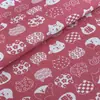 Tecido de linho em lote direto da fábrica tela de linho estampada tecido para artesanato DIY gato da sorte