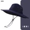 Sombrero de Pescador de Verano con Protección Solar para Montañismo para Hombre, Sombrero para Exteriores con Ala Ancha para Pesca en Verano