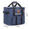 Bolsa térmica de grande capacidade para viagem, bolsa de acampamento portátil, bolsa para manter alimentos frescos no carro, lancheira multifuncional, bolsa térmica