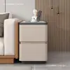 Sofá de Sala de Estar Aparador Armazenamento Luxo Leve Multifuncional Móvel Madeira Maciça Ultra-Estreito Pequeno Gabinete Lateral Mesa Lateral Simples Moderna