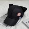 Eva New Asuka Cosplay Orejas de Gato Casual Muñeca Gorra de Béisbol Exterior Lindo Moda Simple Anime
