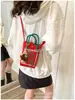 Nuevo Monedero de Buena Suerte y Fortuna Linda Bolsa para Teléfono Móvil Nuevo Patrón de Dibujos Animados Bolso Cruzado Portátil