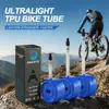 Cámara de TPU 28g Ultraligera Azul Válvula Francesa 700C Accesorios para Bicicleta de Carretera Cámara Ligera Portátil