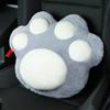 Cojín para asiento de coche sensación avanzada otoño e invierno garra de gato creativa cálido antideslizante para coche cojín de asiento acolchado de felpa cojín para asiento de coche