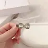 Pinza para el Cabello de Metal con Textura Alta Estilo Coreano, Amor Full Diamante, Accesorios para el Cabello de Pato para Flecos Laterales y Cabello Suelto de Niña