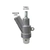 Cabezal de pistola de chorro de arena roscado removedor de óxido, boquilla de carburo de boro, varios modelos de accesorios resistentes al desgaste para máquinas de chorro de arena tipo cabina manuales y automáticas