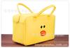 Bolsa de Viaje de Dibujos Animados Chica Suave Gran Capacidad Bolsa Duffel Ligera Moderna Estilo Coreano Estilo Fresco Distancia Corta Fieltro Portátil Ropa