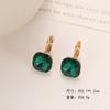 Brincos de Pérola Moda Borla de Alta Qualidade DIY Laço Diamante em Forma de Coração Zircônia Brincos de Flor Gota de Óleo