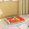 Estante de Escritorio para Almacenamiento de Libros Estante Transparente de Acrílico para Almacenamiento de Libros Estante de Almacenamiento y Organización para Archivos y Libros de Texto de Dormitorio