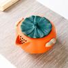 Creative Good Persimmon amendoim kung fu tea set Pequeno conjunto de cerâmica rápido bule de chá portátil