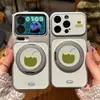 Soporte giratorio de coco fresco adecuado para funda de teléfono Apple 17pm, Huawei, Xiaomi 17, Vivo ventana grande funda blanda