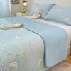 Capa de cama de veludo de leite 100% algodão, peça única, com adição de lã para espessura extra, lençol 100% algodão, tapete de tatame, antiderrapante e resistente a manchas, adequado para todas as estações