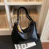 Transfronteiriça Primavera 2026 Versátil Simples Retrô Grande Capacidade Casual para o Dia a Dia Bolsa de Ombro Único Bolsa de Axila Feminina