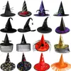 Chapéus de Halloween Chapéus de Mago Chapéus de Bruxa Fantasias Infantis e Adultas Chapéus de Bruxa Artigos para Festa Chapéus de Mago Chapéus de Bruxa