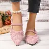 Sapatos Femininos de Moda Primavera Nova Europeus e Americanos Transfronteiriços Online Comércio Exterior Decote Baixo Estilo Coreano Moda 2026 Fada Planos Atacado Tamanho Grande