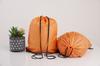 Bolsa de almacenamiento con cordón para deportes de baloncesto, mochila de bolsillo para maratón, poliéster 210D, x20 unidades