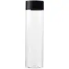 Garrafa Cilíndrica de Chá Gelado para Celebridade da Internet 500ml Plástico PET Descartável Transparente Garrafa para Bebidas de Chá de Leite Suco Copo para Levar