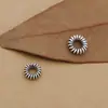 Acessórios DIY de Prata 925 Anel Espiral Donut Acessórios Artesanais Joias de Prata Miçangas de Mola Acessórios de Prata Tailandesa